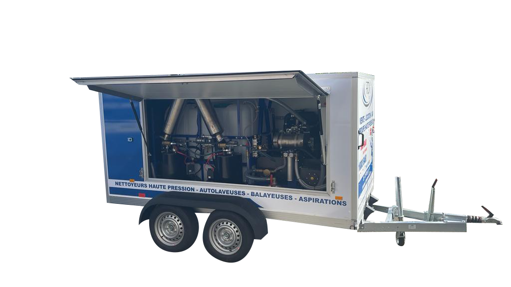 Nettoyeur haute pression autonome 600 BAR eau chaude /1000 BAR eau froide - TD1003 Autolaveuse