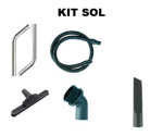 Aspirateur 2 moteurs pour boulangerie Avec Kit Sol Et Kit Pour Aspirer Le Four Jusque 250°C Aspirateur boulangerie