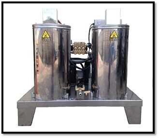 TWIN 180/41 | Nettoyeur haute pression eau chaude industriel – 180 bars et 41 L/min Nettoyeur Haute Pression Eau Chaude