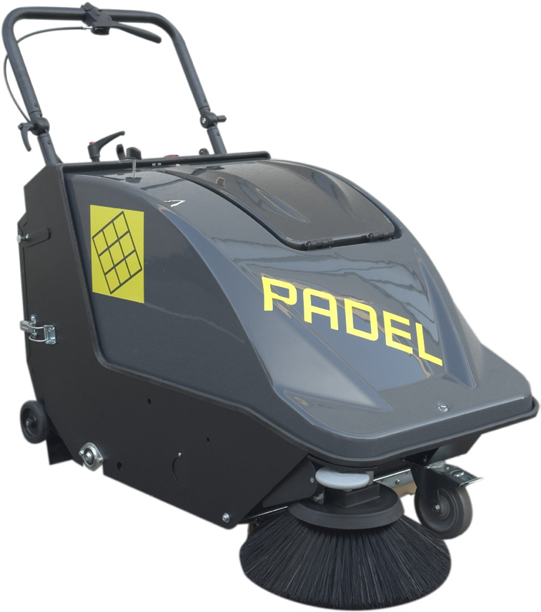 Balayeuse autotractée a batterie spéciale terrain de padel - S620P Balayeuse à moteur électrique autotractée ou autoportée